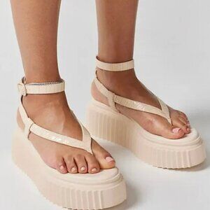 Circus by Sam Edelman Elana Buckle Ankle Strap Platform Sandals